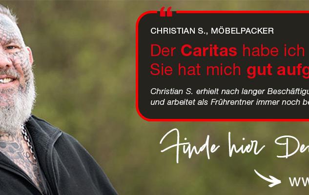 Slider Personalwerbungksampagne