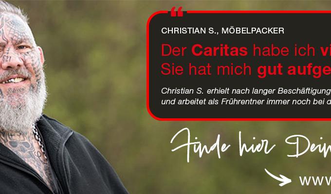 Slider Personalwerbungksampagne