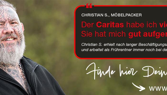 Slider Personalwerbungksampagne