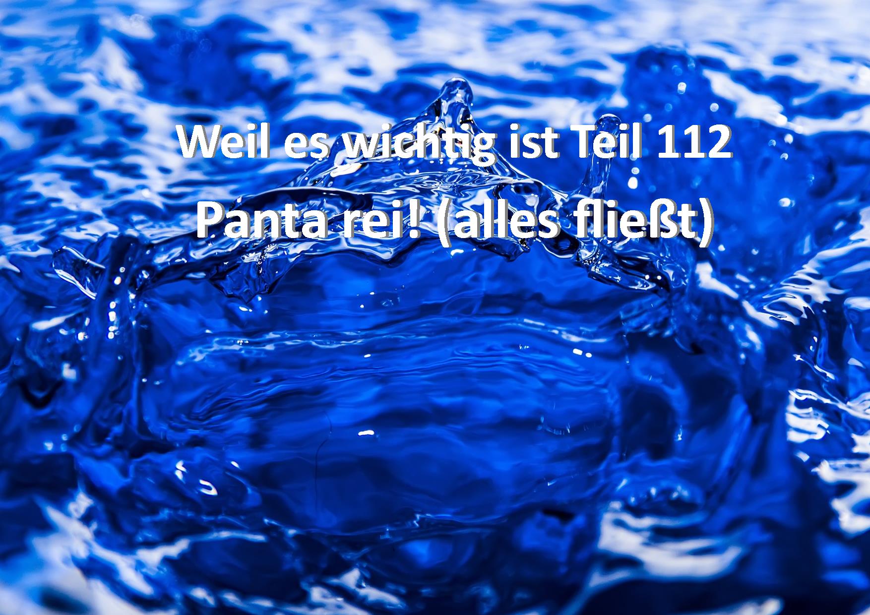 Weil es wichtig ist Teil 112