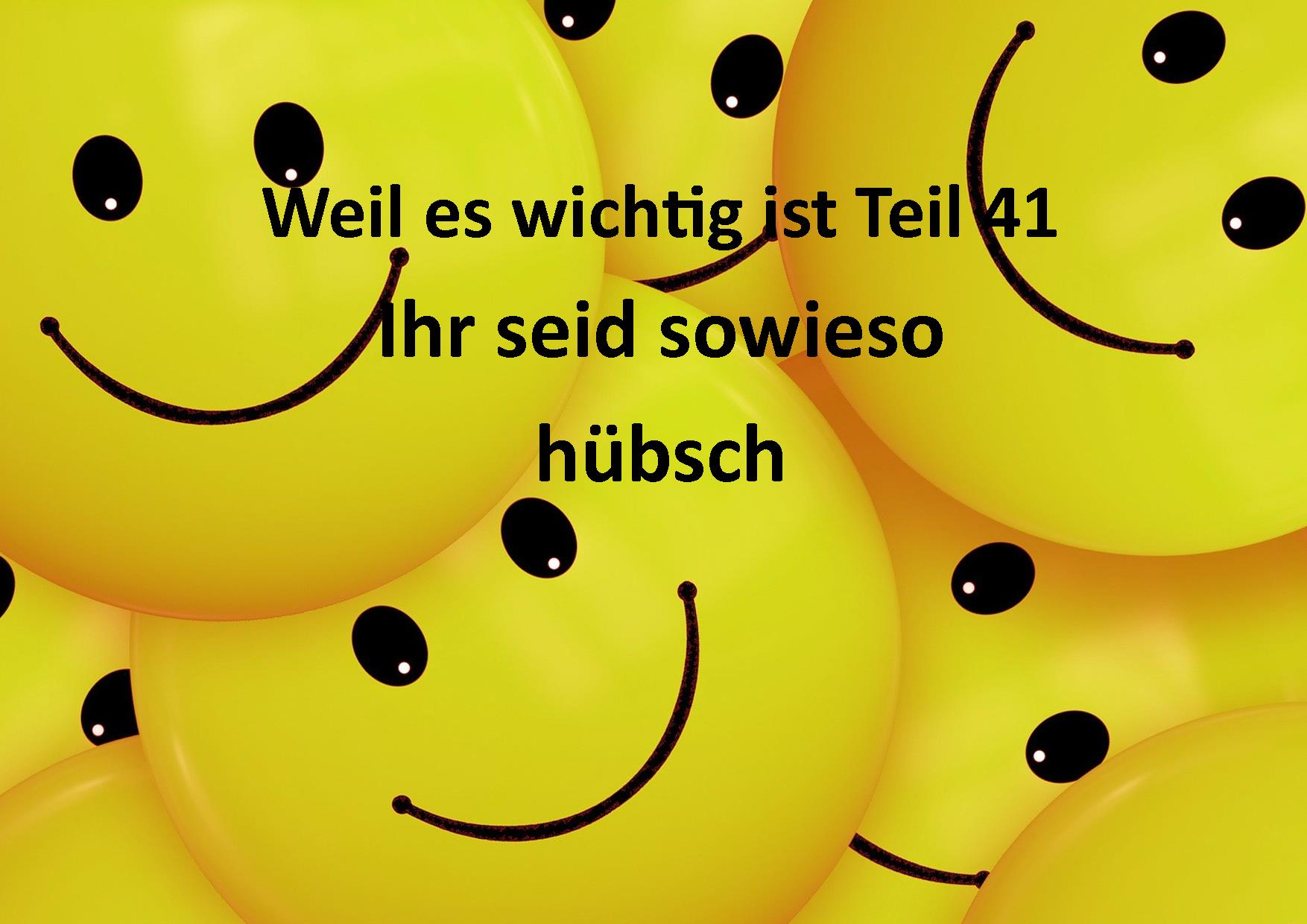 Weil es wichtig ist Teil 41