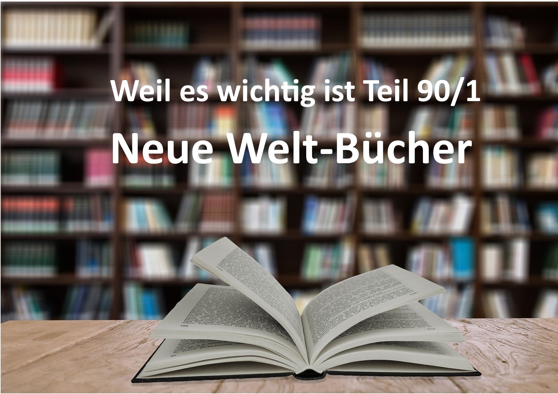 Weil es wichtig ist Teil 90/1